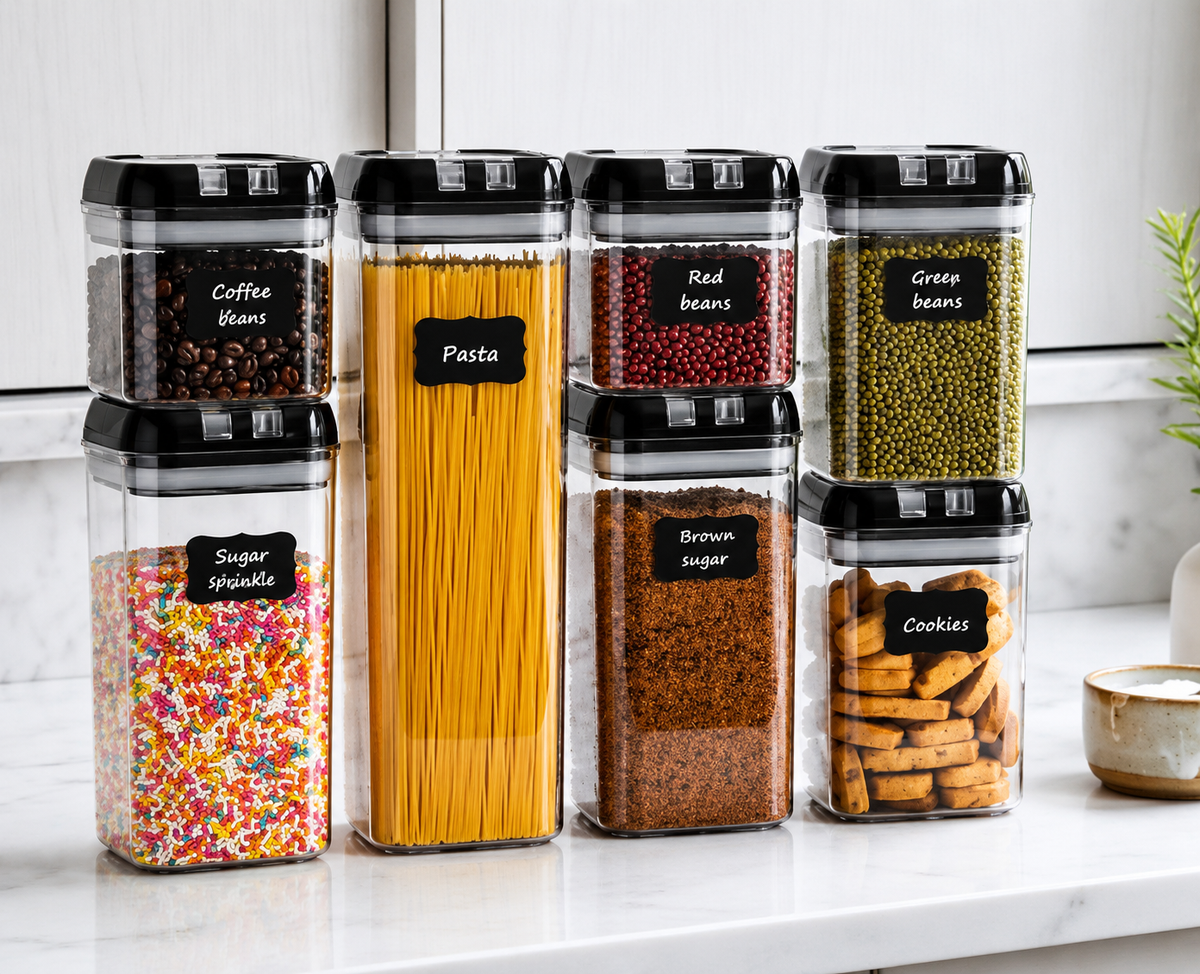 ORGANIZADOR DE ALIMENTOS DE 7 PIEZAS CÓDIGO: 019-15