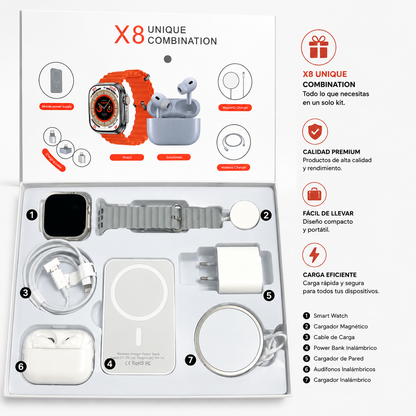 RELOJ SMART WATCH X8