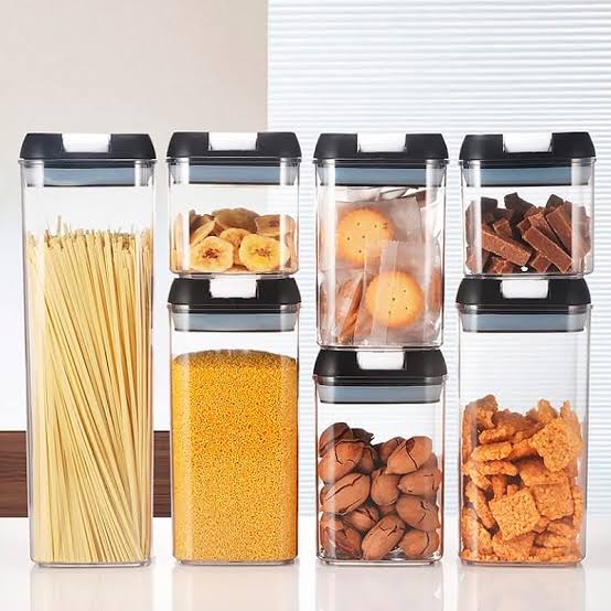 ORGANIZADOR DE ALIMENTOS DE 7 PIEZAS CÓDIGO: 019-15
